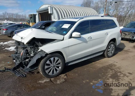 2018 Mercedes-Benz Gls 450 4Matic z USA, uszkodzony, nr VIN 4JGDF6EE0JB078318